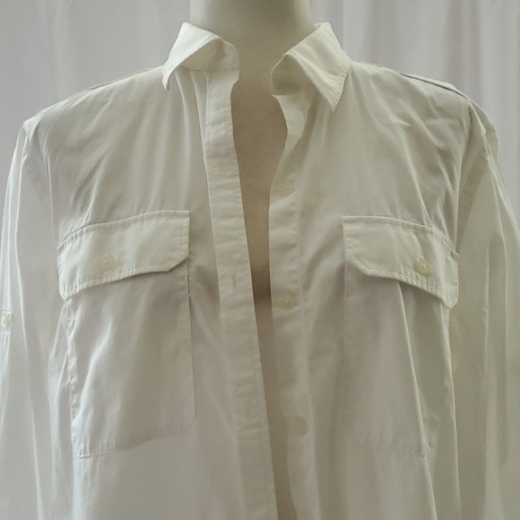 LAUREN JEANS COMPANY WOMEN'S TOP SIZE L - Picture 2 of 15